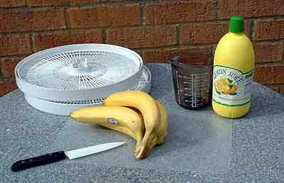очистіть банани